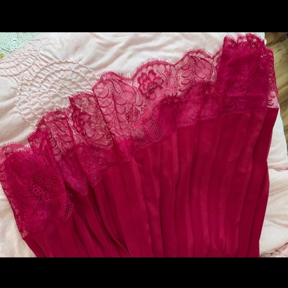 NWT ALC Claude lace trimmed pleated skirt - Picture 2 of 6